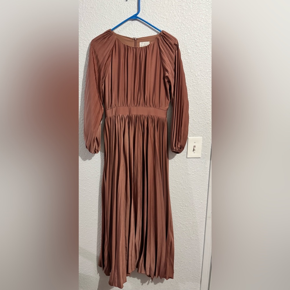 Dainty Jewells Mauve Long Sleeve Dress